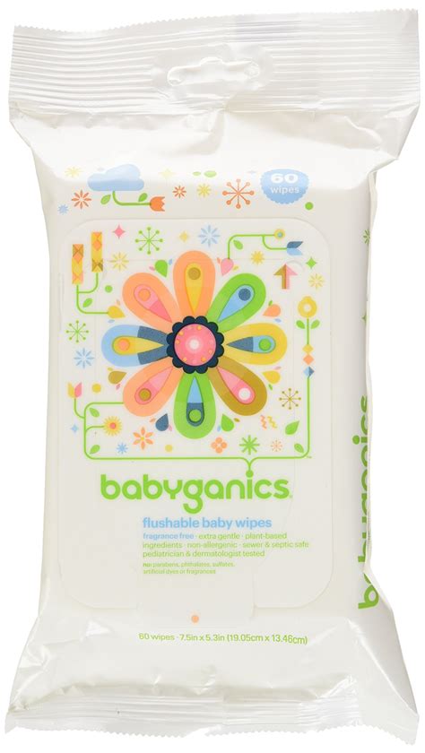 flushable baby wipes fragrance   count packaging  vary