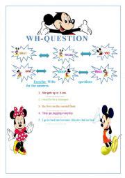 write questions   answers esl worksheet  aom eng