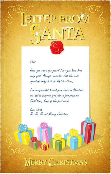 crafty jenny  printables letter  santa