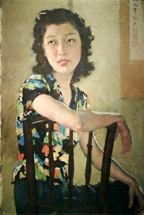 Xu Beihong Portrait Chinese Artists Female Art