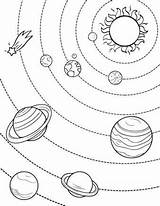 Planetas Mercúrio sketch template