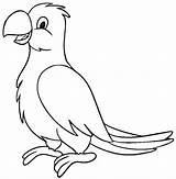 Papagaio Burung Papagei Mewarnai Kakak Cool2bkids Loros Hewan Dinosaurus Pemandangan Bunga Buah Murid Badut Ulang Binatang Lucu Infantil sketch template