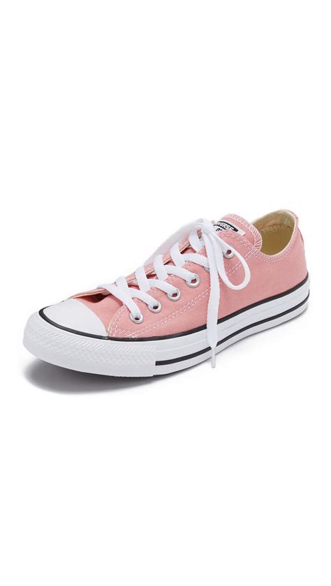 lyst converse chuck taylor  star sneakers  pink