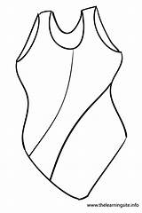 Suit Swimsuit sketch template