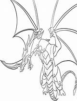 Bakugan Coloring Pages Dragon Print Kids sketch template