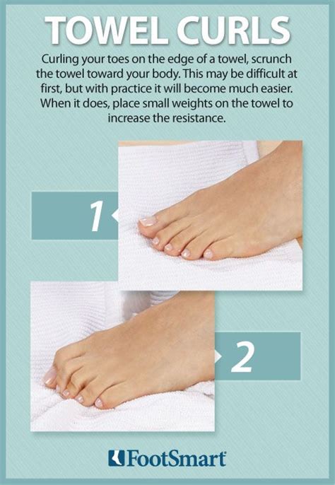 try this simple towel curl exercise to strengthen your feet curling