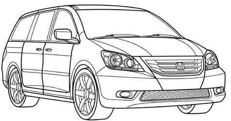 honda coloring pages coloring home
