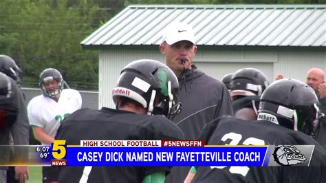Casey Dick Leaving Van Buren To Become Fayetteville Coach