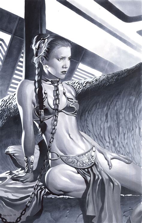 Slave Leia By Christopherstevens On Deviantart