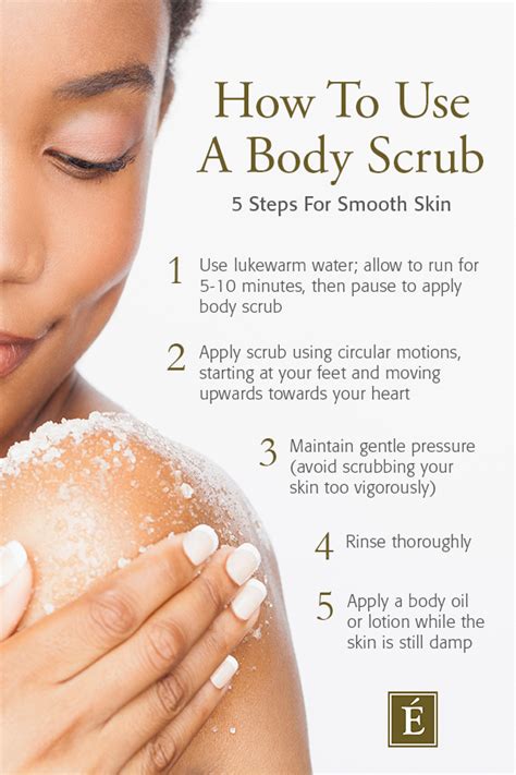 body scrub benefits  step  step guide eminence organic