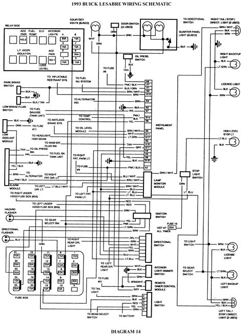 buick lesabre radio wiring diagram radio wiring diagram