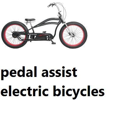 today     share   pedal assist electric bicycle