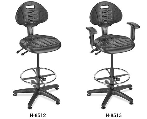 uline polyurethane work stools  stock uline stool polyurethane office chair
