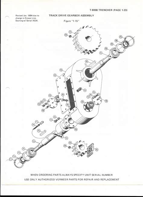 vermeer sc parts diagram