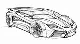 Lamborghini Veneno Sketch Car Sketches Paintingvalley sketch template