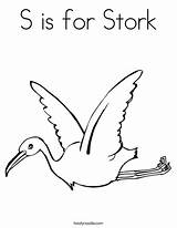 Coloring Stork Print Favorites Login Add sketch template