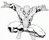 Coloring Spiderman Pages Printable Book Popular sketch template