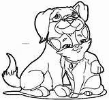 Coloring Dog Pages Wecoloringpage sketch template