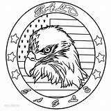 Eagle Coloring Bald Pages Head Eagles Printable Color Philadelphia Adults Kids Print Cool2bkids Getcolorings sketch template