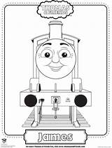Coloring Pages Thomas Tank Friends Printable Train Engine James Colouring Printables Kids Bad Case Print Stripes Birthday Sheets Color Rocks sketch template