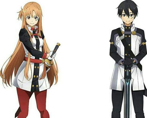 asuna yuuki and kirito sword art online the movie ordinal