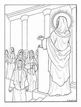 Coloring Pages Rosary Kids Mystery Coloringhome Comments sketch template
