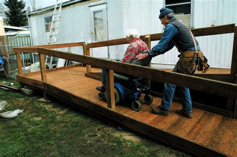 ramps   handicapped thisiscarpentry outdoor ramp access ramp wheelchair ramp design