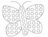 Dot Coloring Pages Do Dauber Butterfly Bingo Print Dots Printable Gumball Machine Preschool Color Funnycrafts Printables Coloringhome Painting Kids Markers sketch template