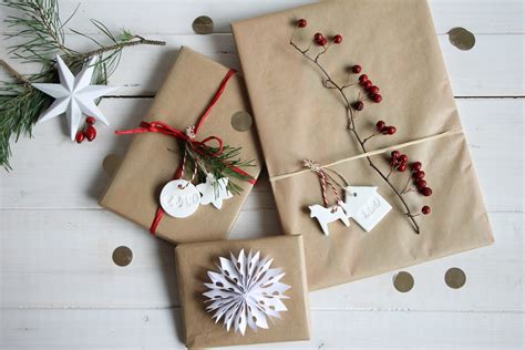 weihnachtsgeschenke schlicht verpacken ideen lavendelblog