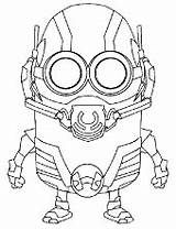 Pages Coloring Minions Scarlet Overkill Minion Robot Topcoloringpages Colouring Print Template sketch template