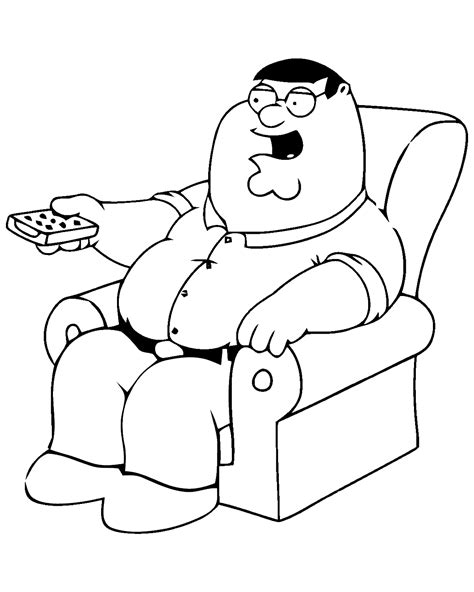 peter griffin coloring pages clip art library
