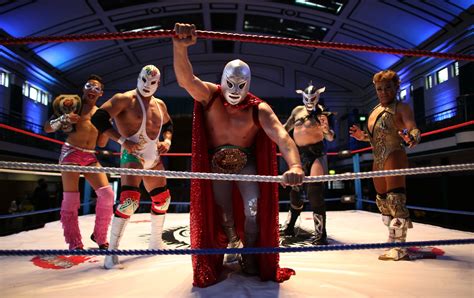 lucha libre mexicos masked wrestling superheroes hit london