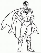 Superman Zod sketch template
