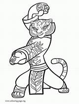 Kung Tigress Furious Visit sketch template