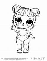 Lol Coloring Surprise Pages Baby Unicorn Colouring Doll Midnight Cat Kleurplaten Printable Dolls Book Print Getcolorings Sister Search Mermaid Colo sketch template