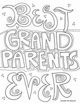 Grandparents Coloring Pages Grandma Printable Cards Doodle Sheets Labor Worlds Color Nana Kids Alley Colouring Activities Happy Print Crafts Religious sketch template