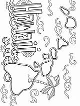 Hawaii Coloring Pages Printable Color Mycoloring Print Kids sketch template