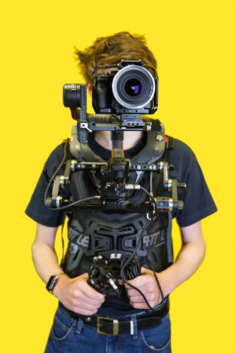 player  pov chest rig feral equipment gimbal hire london