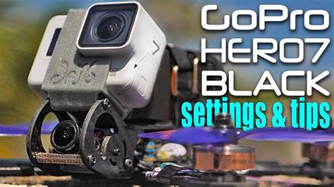 gopro hero black settings  fpv drone  youtube