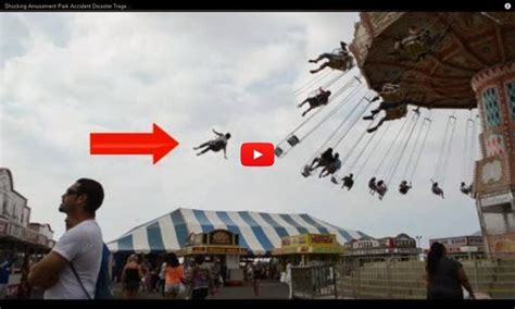 shocking amusement park accident disaster tragedy fun mixture
