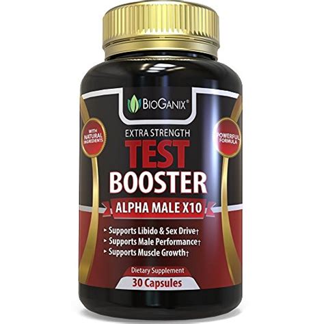 testosterone booster supplement alpha male max potency natural test