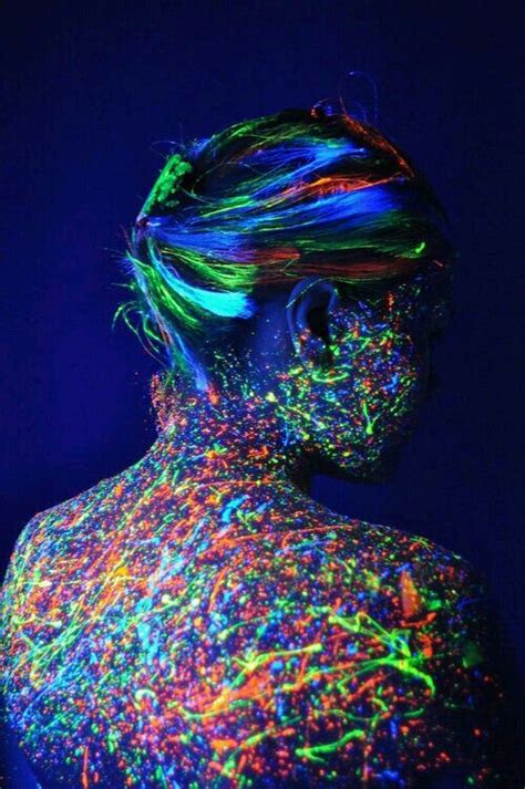 227 Best Images About Body Paint Black Light Painting With