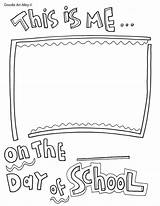 End Year Coloring School Memory Pages Printables Activities Book Grade First 3rd Doodles Printable Preschool These Kindergarten Students There Rockin sketch template