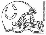 Coloring Football Pages Panthers Getcolorings Helmet sketch template