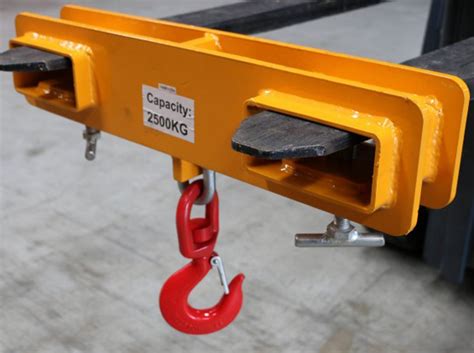 lifting hook forklift attachment kg capacity allied forklifts