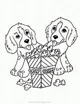 Puppies Frank Lisa Coloring Pages Popcorn Xcolorings 788px 1024px 97k Resolution Info Type  sketch template