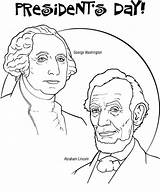 Coloring Presidents Pages Washington George Lincoln Abraham President Printable Kids Preschool Sheets Clipart Drawing Print Worksheets Color Kindergarten Carver First sketch template