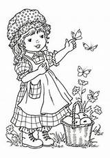 Kay Coloring Pages Sarah Book Holly Hobbie Color Mama Little Albums Web Mia Picasa Redwork Kaye Colorear Dibujos Books Visit sketch template