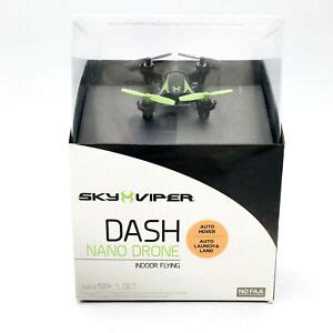 dash nano drone sky viper indoor flying auto manual flight mode  ebay