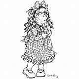 Kay Sarah Coloring Pages Stampavie Clear Colorear Fannys Cuddle Stamp Para Key Colouring Printable Sara Cartoons Holly Stamps Hobbie Drawings sketch template